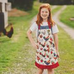 Kids Fluffy Layers Egg Collecting Apron/Full Length-Holds 4 Eggs