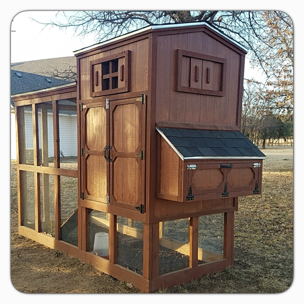 The Texas Country Coop Custom build chicken coop by Kingdom Coops 