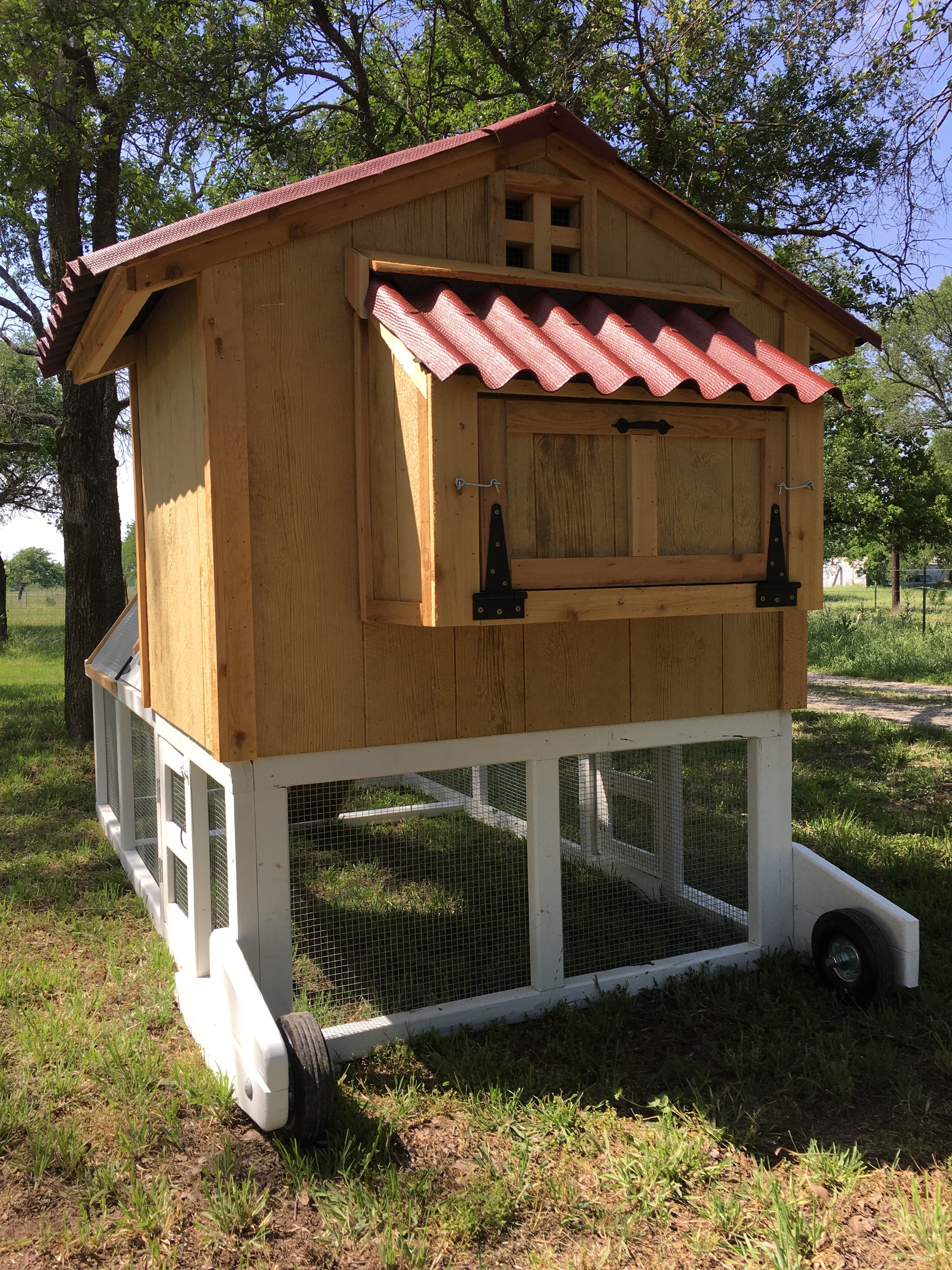 The A-Frame Deluxe Coop